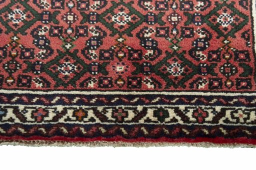 Central medallion detail of New Hamedan rug from Iran / Persia