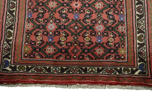 Central medallion detail of New Hamedan rug from Iran / Persia