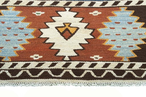 Central medallion detail of New Hamedan rug from Iran / Persia