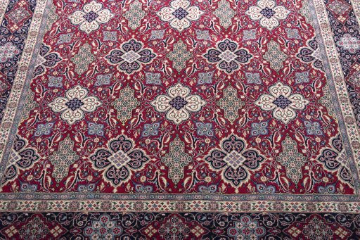 Central medallion detail of New Hamedan rug from Iran / Persia