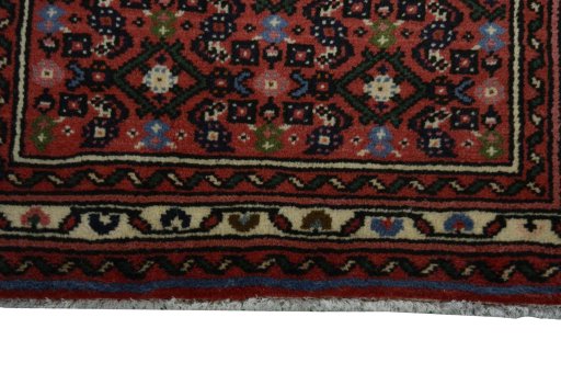 Central medallion detail of New Hamedan rug from Iran / Persia