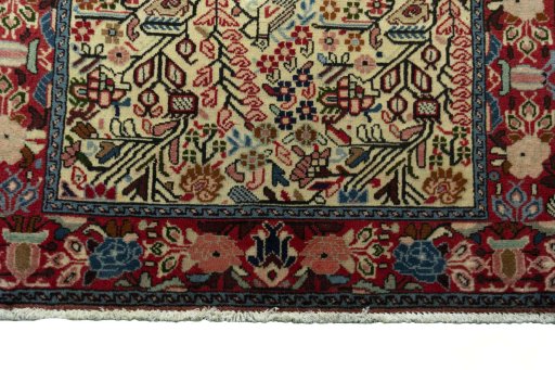Central medallion detail of New Hamedan rug from Iran / Persia