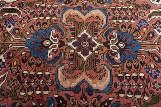 Central medallion detail of New Hamedan rug from Iran / Persia