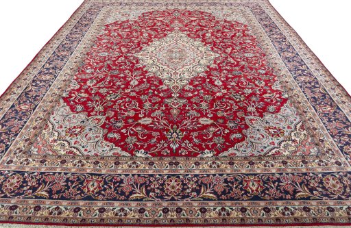 Surface texture of 2000s Hamedan rug with natural Wool and intricate pattern