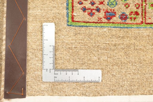 Close-up detail of New Lori rug from Iran / Persia showing Wool weave