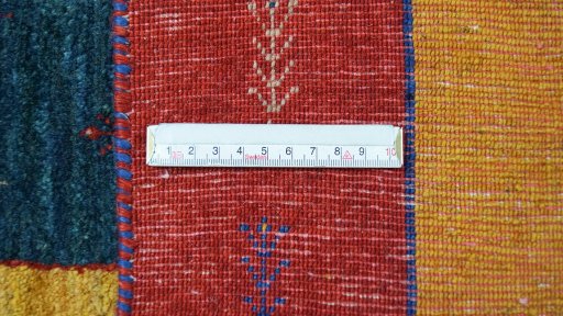 Full view of New Lori rug from Iran / Persia, 193 × 152 cm in Red tones