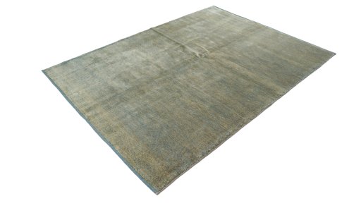 Corner detail of New Lori rug showing border pattern and Wool pile