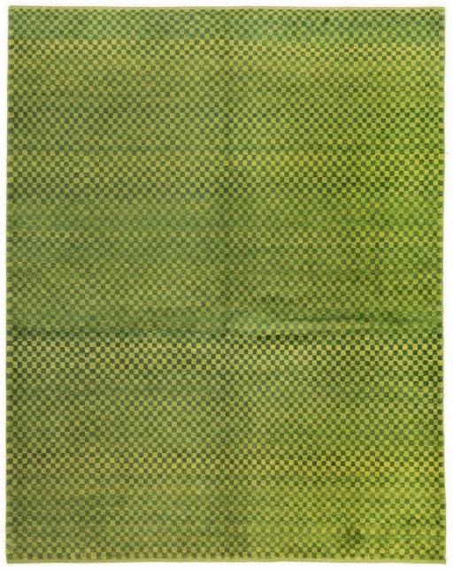 Full view of New Lori rug from Iran / Persia, 203 × 160 cm in Green tones