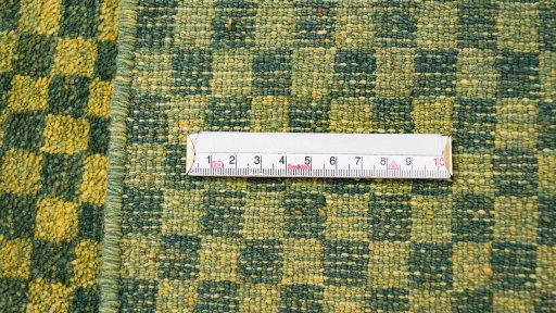 Full view of New Lori rug from Iran / Persia, 203 × 160 cm in Green tones
