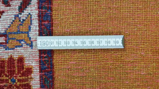 Full view of 1990s Lori rug from Iran / Persia, 130 × 84 cm in Terracotta tones