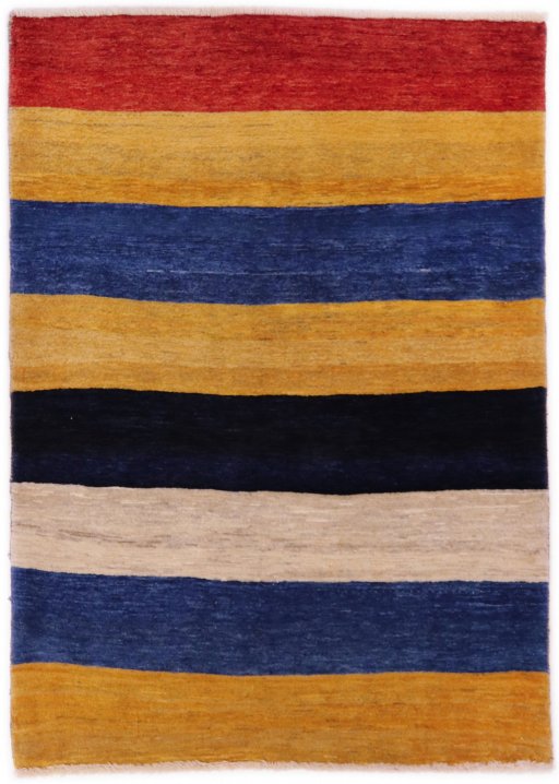 Full view of New Lori rug from Iran / Persia, 142 × 102 cm in Multi Color tones