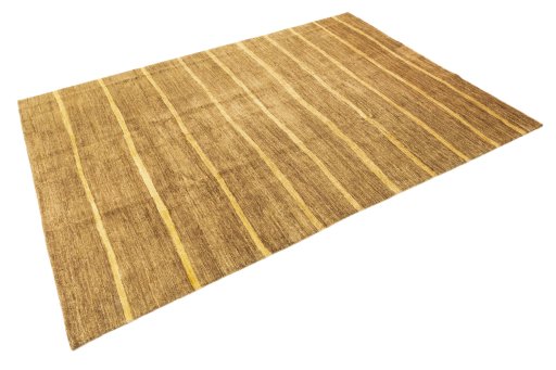 Corner detail of New Lori rug showing border pattern and Wool pile