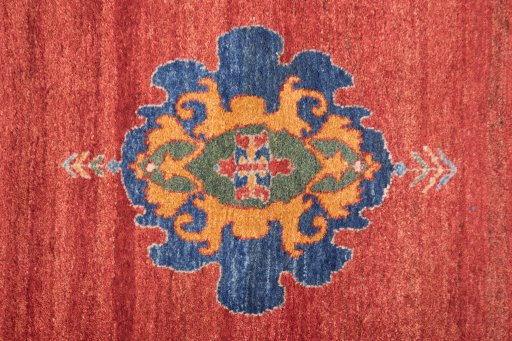 Central medallion detail of New Lori rug from Iran / Persia