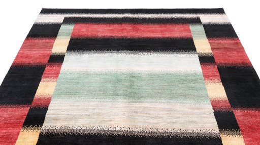 Surface texture of New Lori rug with natural Wool and intricate pattern