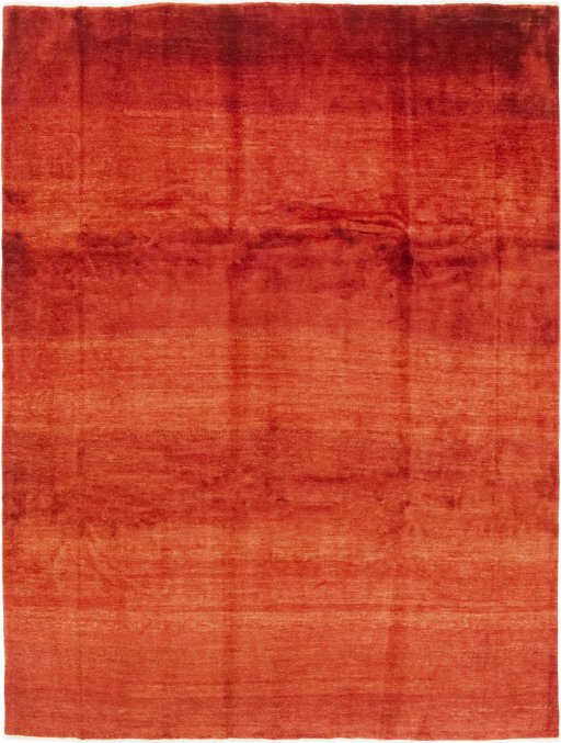 Full view of New Lori rug from Iran / Persia, 386 × 290 cm in Red tones