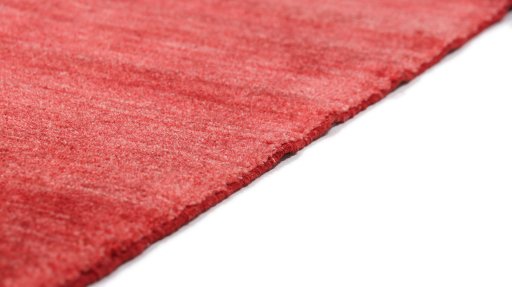 Close-up detail of New Lori rug from Iran / Persia showing Wool weave