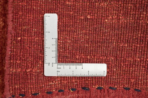 Close-up detail of New Lori rug from Iran / Persia showing Wool weave