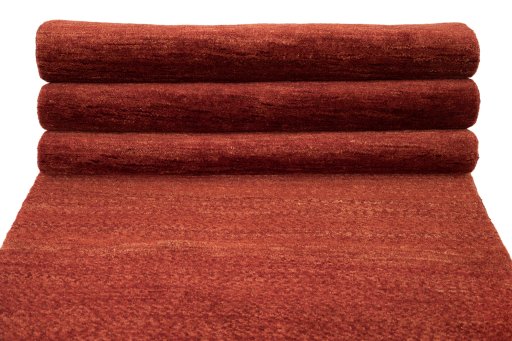 Full view of New Lori rug from Iran / Persia, 302 × 79 cm in Red tones