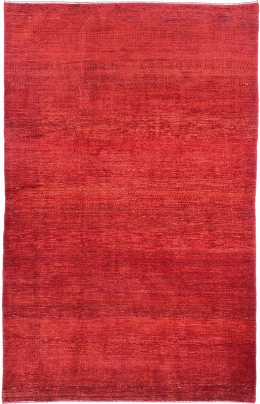 Full view of New Lori rug from Iran / Persia, 305 × 193 cm in Red tones