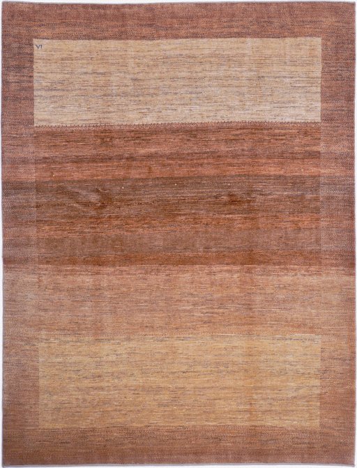 Full view of New Lori rug from Iran / Persia, 259 × 203 cm in Brown tones