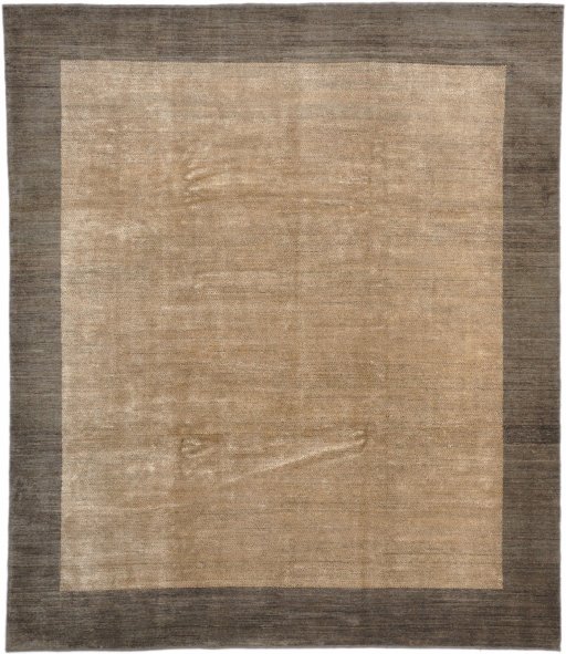 Full view of 1980s Lori rug from Iran / Persia, 295 × 251 cm in Brown tones