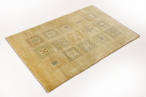 Surface texture of New Lori rug with natural Wool and intricate pattern