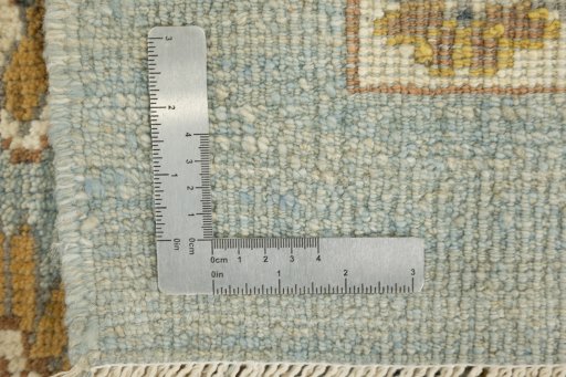 Full view of New Sultanabad rug from Afghanistan, 355 × 290 cm in Blue tones