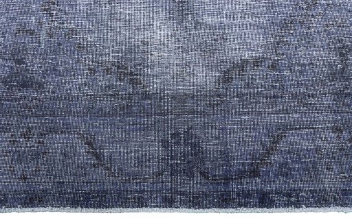 Full view of 1970s Vintage rug from Iran / Persia, 288 × 192 cm in Blue tones