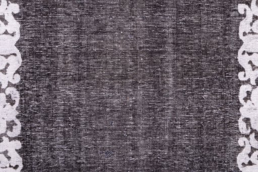 Full view of 1975s Vintage rug from Iran / Persia, 460 × 93 cm in Multi Color tones