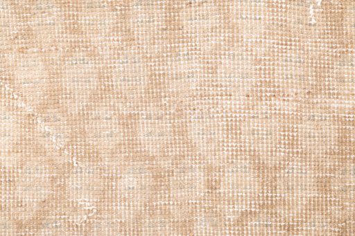 Full view of 1972s Vintage rug from Iran / Persia, 310 × 102 cm in Cream tones