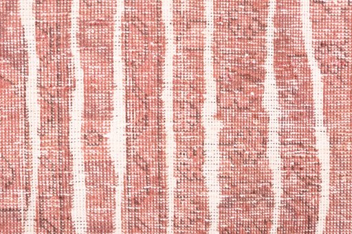 Close-up detail of 1972s Vintage rug from Iran / Persia showing Wool weave