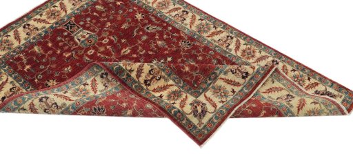 Central medallion detail of New Farahan rug from Pakistan