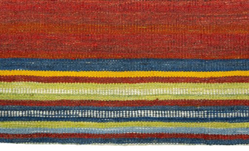 Central medallion detail of New Kilim Sofre rug from Turkey