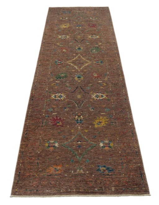 Surface texture of New Farahan rug with natural Wool and intricate pattern