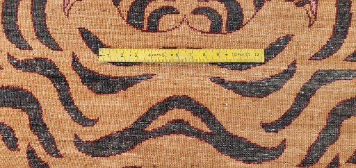 Full view of New Farahan rug from Pakistan, 187 × 114 cm in Yellow tones