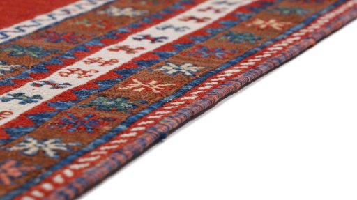 Central medallion detail of New Sumakh rug from Iran / Persia