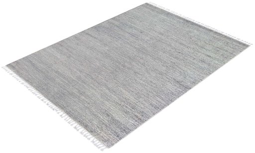 Close-up detail of New Morocco rug from Pakistan showing Wool weave
