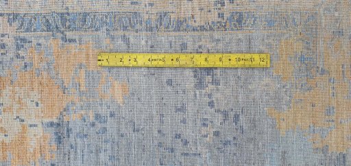 Full view of New Haj-jalili rug from Pakistan, 400 × 301 cm in Blue tones