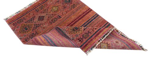Central medallion detail of New Samarkand rug from Pakistan