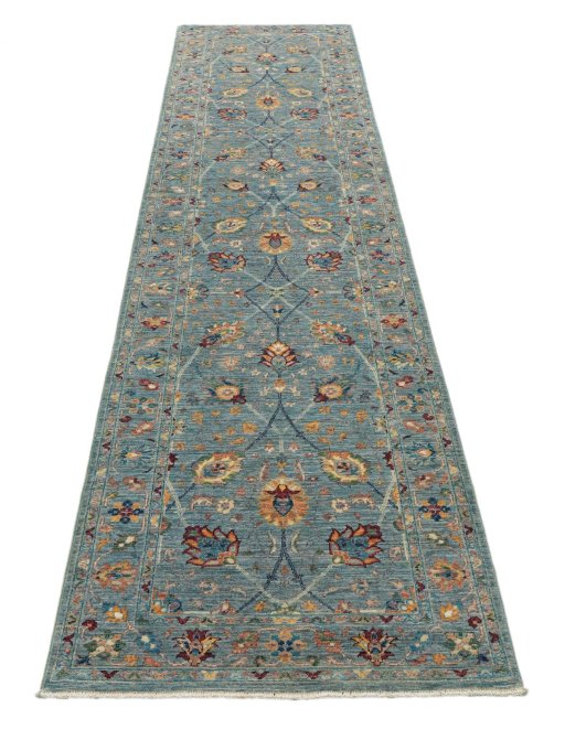 Surface texture of New Haj-jalili rug with natural Wool and intricate pattern