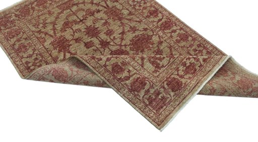 Central medallion detail of New Farahan rug from Pakistan