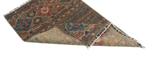 Central medallion detail of New Samarkand rug from Pakistan