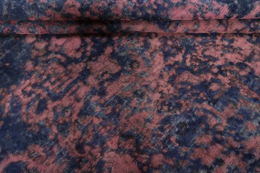 Full view of 1970s Vintage rug from Pakistan, 373 × 287 cm in Red tones