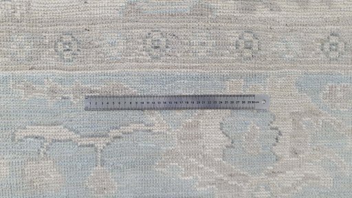 Close-up detail of New Farahan rug from Pakistan showing Wool weave