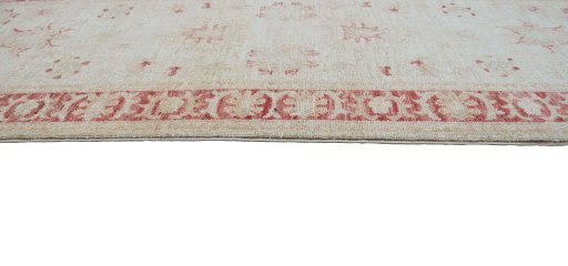 Close-up detail of New Farahan rug from Pakistan showing Wool weave