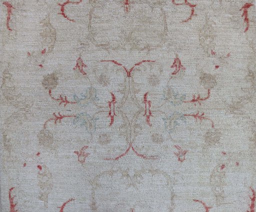 Central medallion detail of New Farahan rug from Pakistan