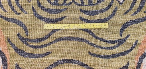 Full view of New Farahan rug from Pakistan, 187 × 111 cm in Green tones