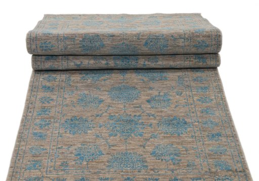 Central medallion detail of New Farahan rug from Pakistan