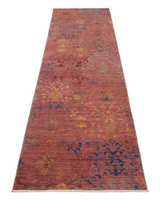 Surface texture of New Farahan rug with natural Wool and intricate pattern