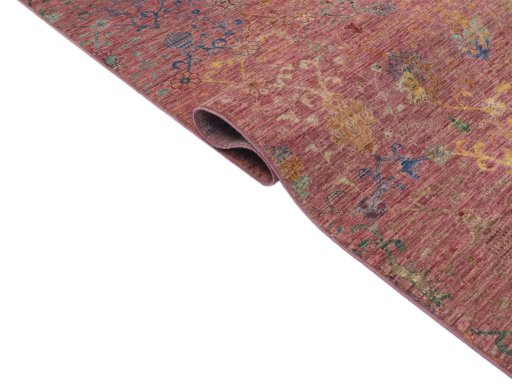 Close-up detail of New Farahan rug from Pakistan showing Wool weave